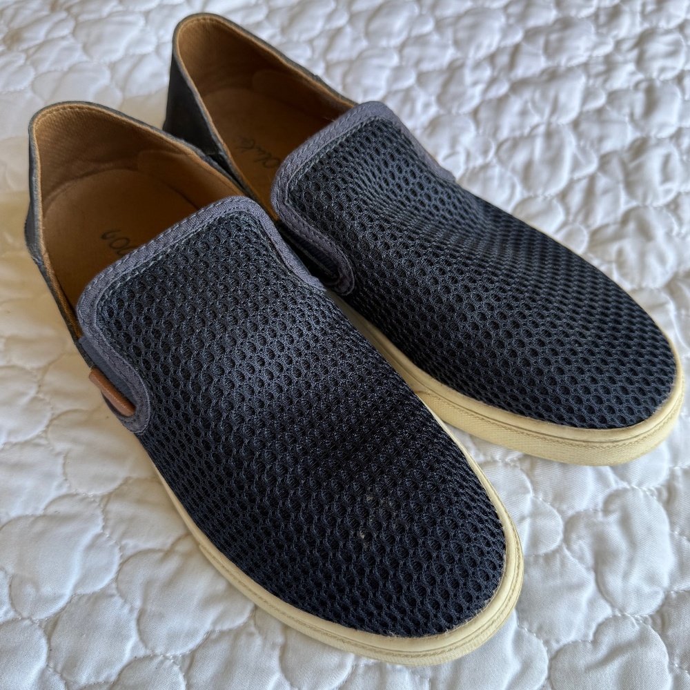 OluKai Pehuea Slip Ons Womens Size 6.5